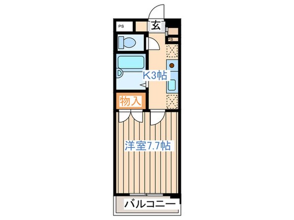 グランデアオキの物件間取画像